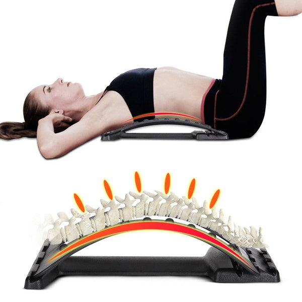 Back Pain Relief Massager Stretcher Equipment